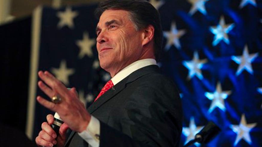 Texas Governor Rick Perry speaking